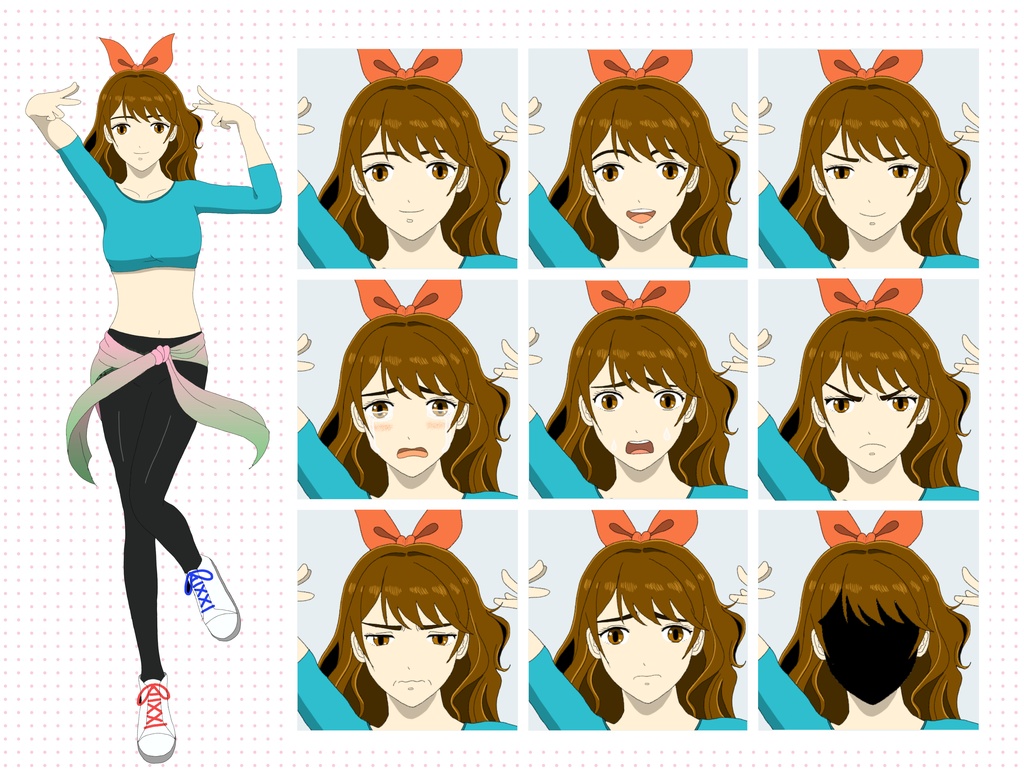 【TRPG立ち絵】女性職業シリーズ|NPC|現代・日常【無料】