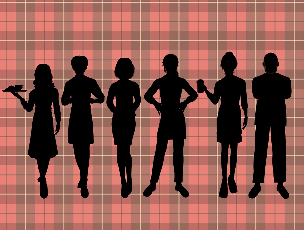 【TRPG立ち絵】店員シリーズ|NPC|現代・日常【無料】