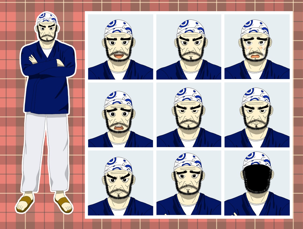 【TRPG立ち絵】店員シリーズ|NPC|現代・日常【無料】