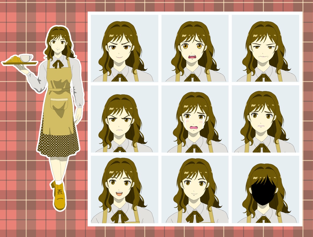 【TRPG立ち絵】店員シリーズ|NPC|現代・日常【無料】