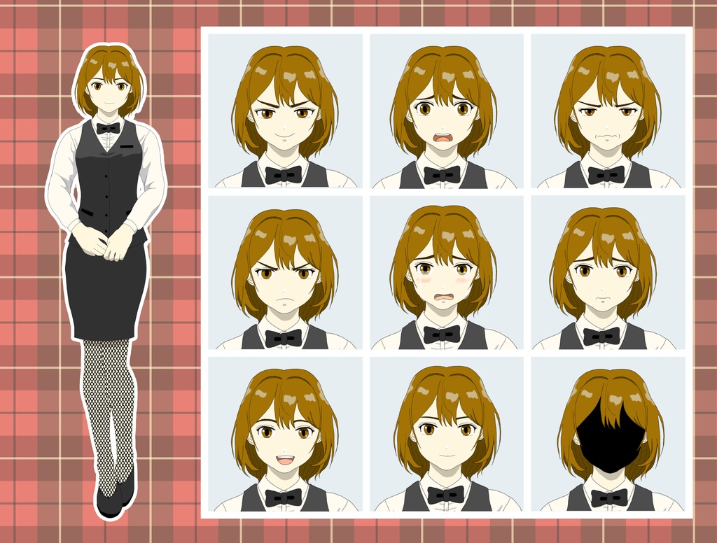 【TRPG立ち絵】店員シリーズ|NPC|現代・日常【無料】