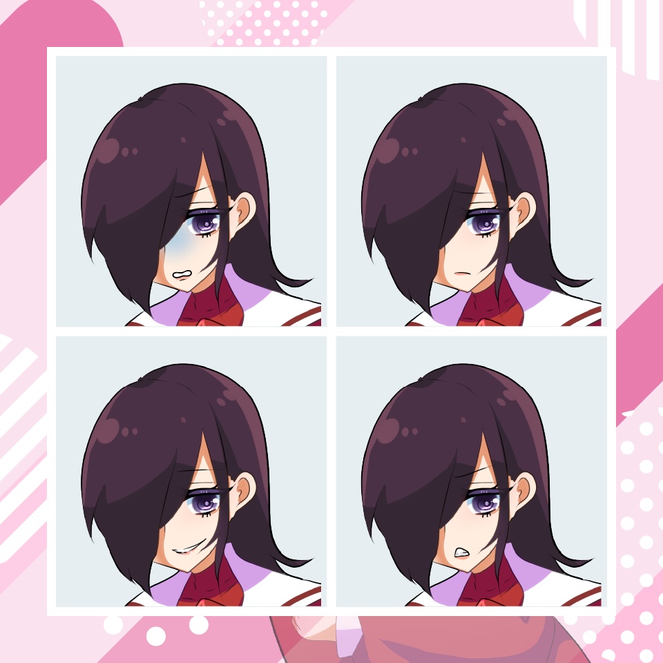 【TRPG立ち絵】オカルト研究部|NPC|現代・日常