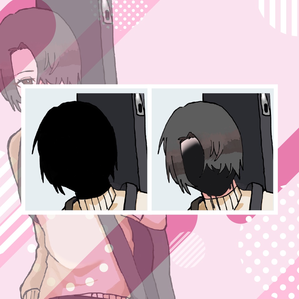 【TRPG立ち絵】目隠れバンドマン|NPC|現代・日常