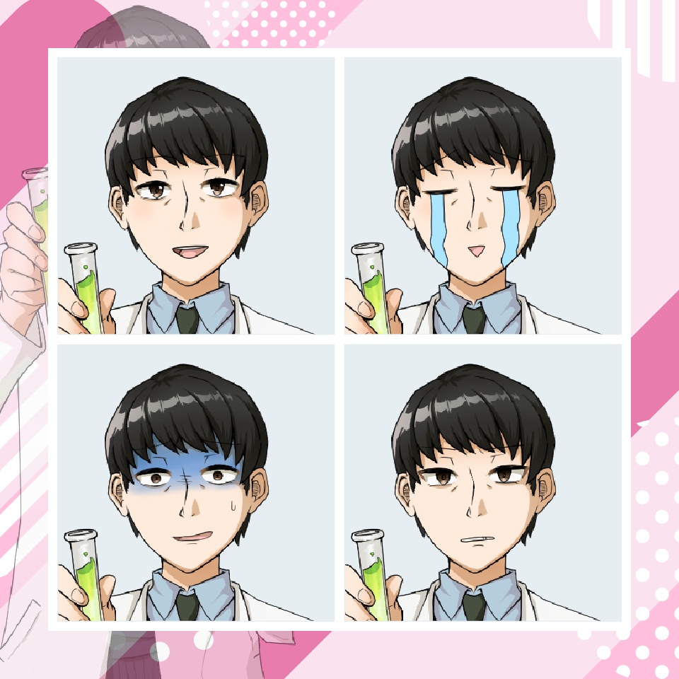 【TRPG立ち絵】親しみやすい科学の先生|NPC|現代・日常