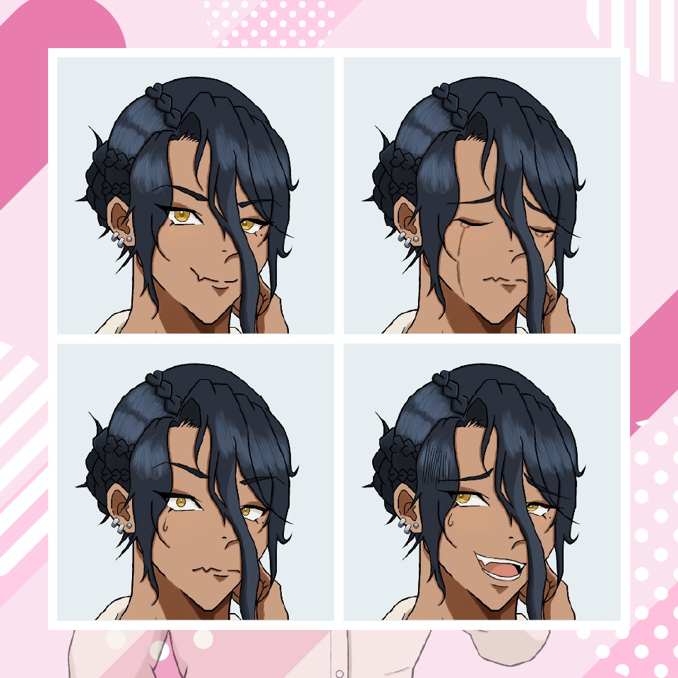 【TRPG立ち絵】ミステリアス男子|NPC|現代・日常