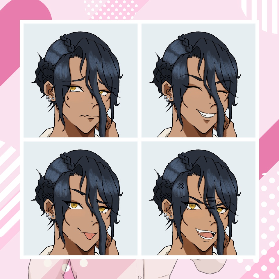 【TRPG立ち絵】ミステリアス男子|NPC|現代・日常