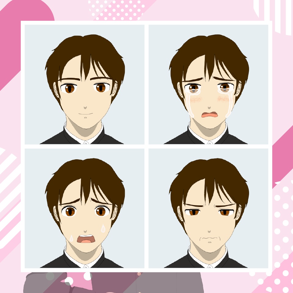 【TRPG立ち絵】普通の男子高校生|NPC|現代・日常【無料】