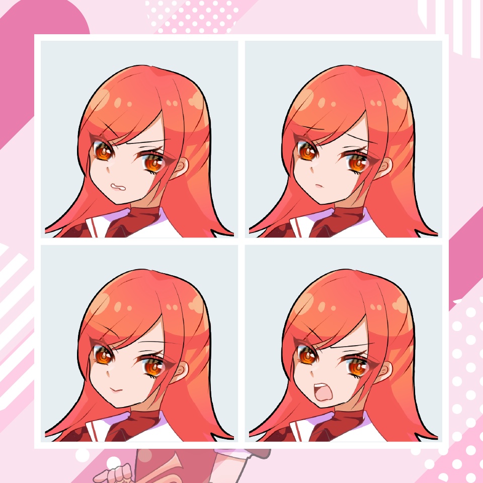 【TRPG立ち絵】女子吹奏楽部|NPC|現代・日常