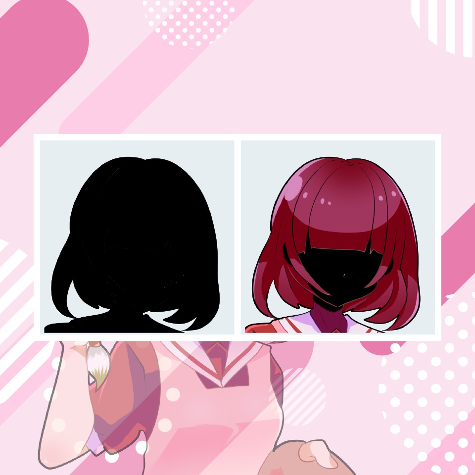 【TRPG立ち絵】女子美術部|NPC|現代・日常