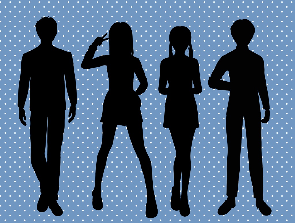 【TRPG立ち絵】高校生シリーズ|NPC|現代・日常【無料】