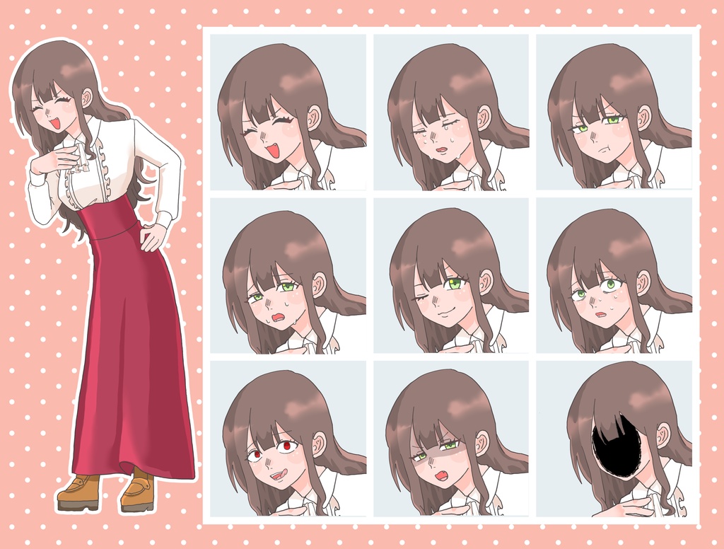 【TRPG立ち絵】強気な男の子&女性シリーズ|NPC|現代・日常