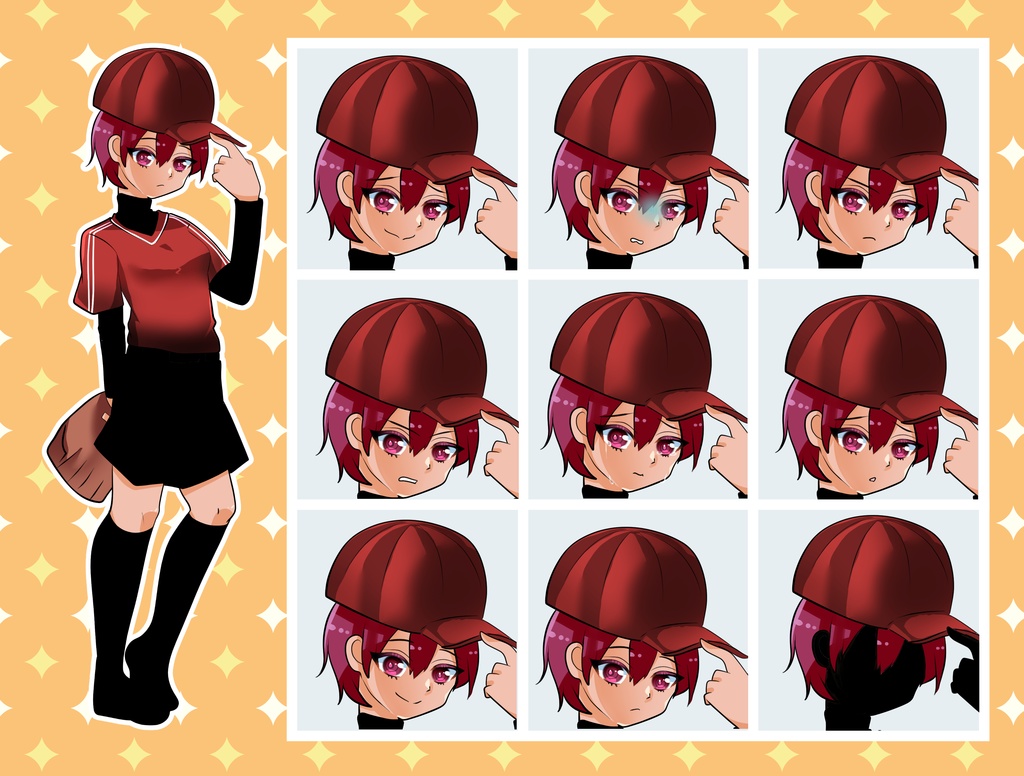 【TRPG立ち絵】部活動女子シリーズ|NPC|現代・日常