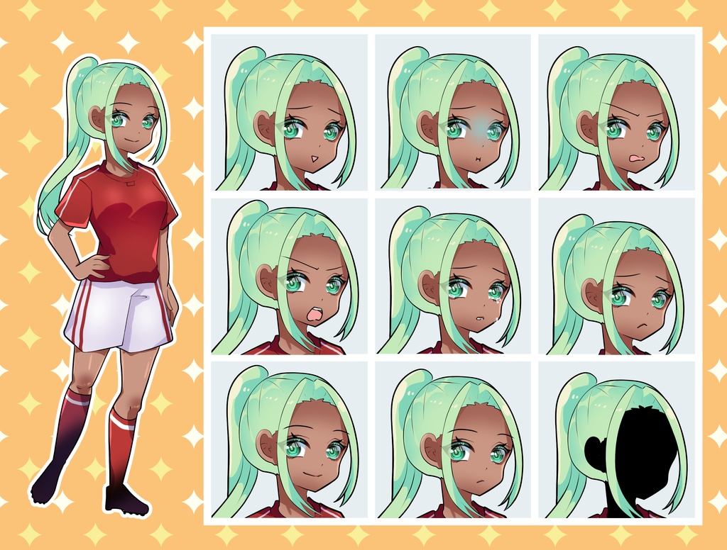 【TRPG立ち絵】部活動女子シリーズ|NPC|現代・日常