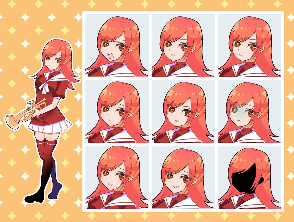 【TRPG立ち絵】部活動女子シリーズ|NPC|現代・日常