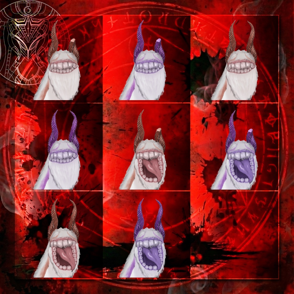 立ち絵素材「オオグチウマモドキ」