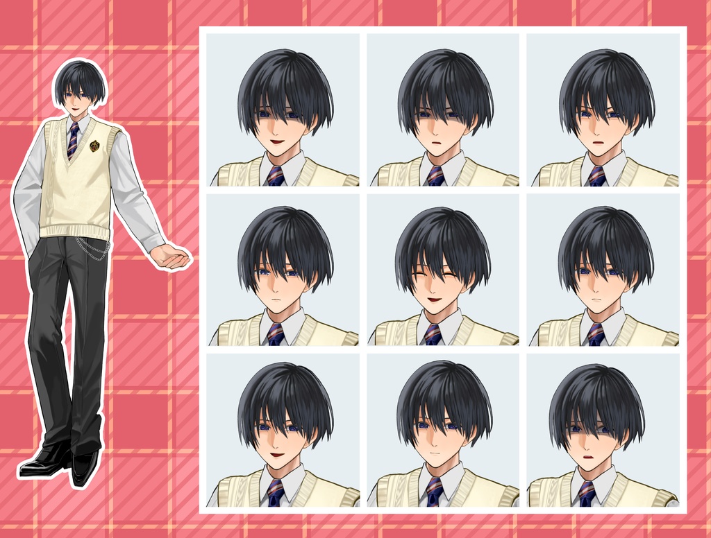 【TRPG立ち絵】一般学生シリーズ|NPC|現代・日常