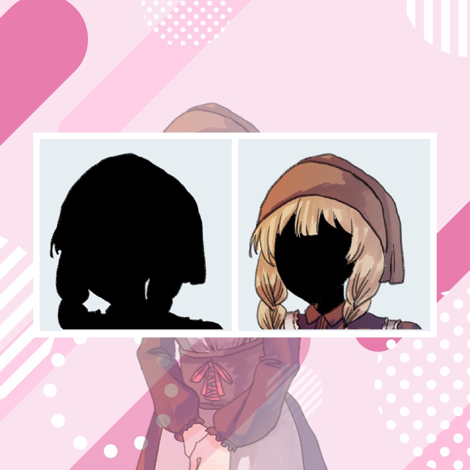 【TRPG立ち絵】村人女性|NPC|ファンタジー・日常【無料】