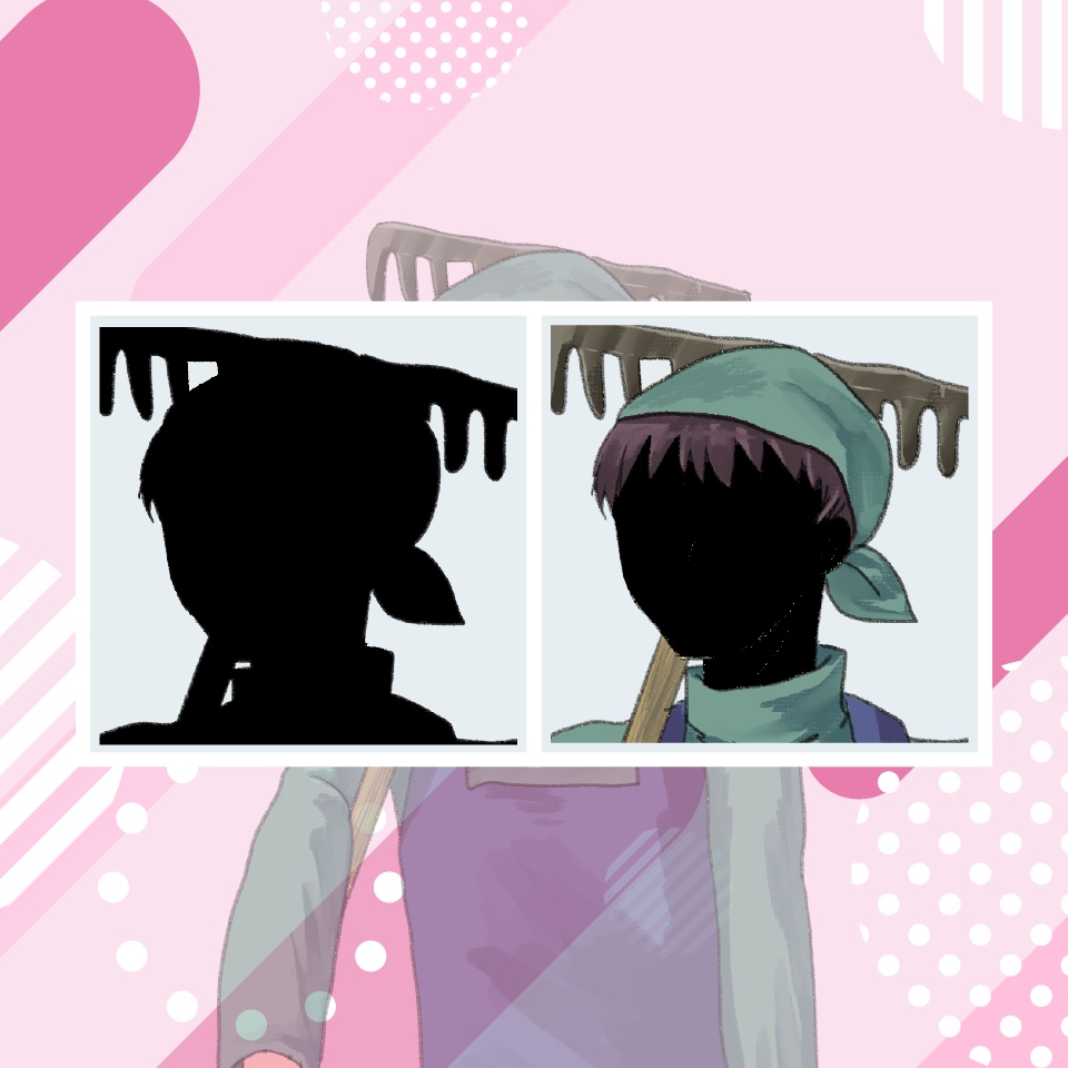 【TRPG立ち絵】農夫男性|NPC|ファンタジー・日常【無料】