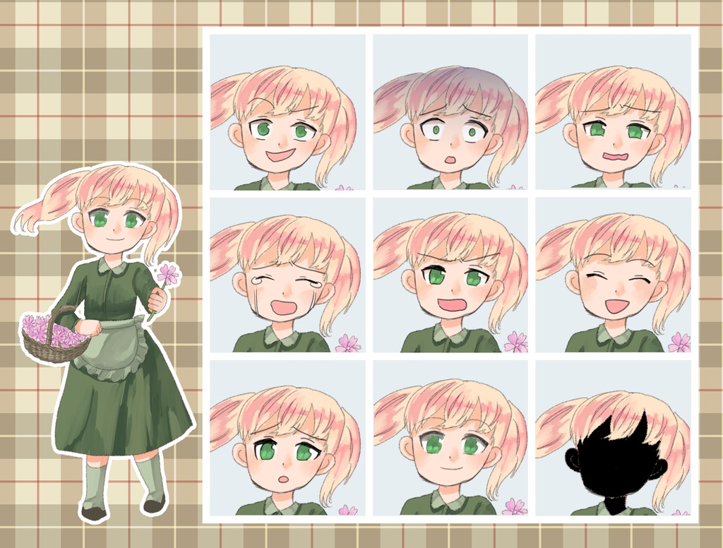 【TRPG立ち絵】ファンタジー村人シリーズ|NPC|ファンタジー・日常【無料】