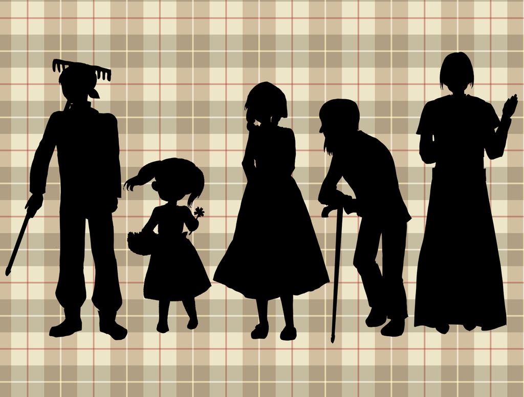 【TRPG立ち絵】ファンタジー村人シリーズ|NPC|ファンタジー・日常【無料】