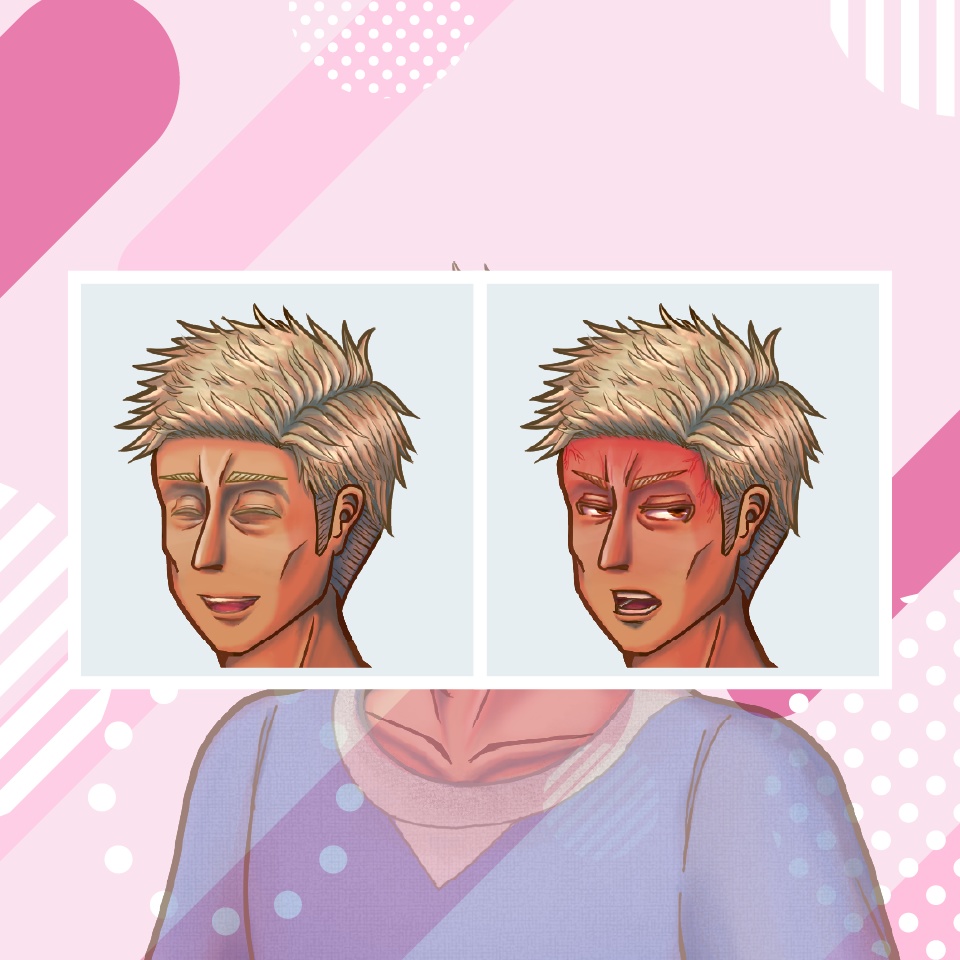 【TRPG立ち絵】男性農夫|NPC|ファンタジー・日常