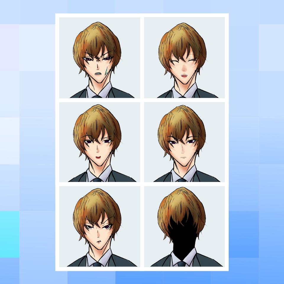 【TRPG立ち絵】会社員シリーズ|NPC|現代・日常