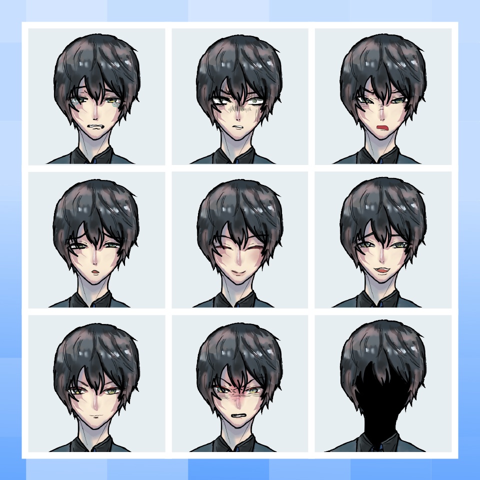 【TRPG立ち絵】会社員シリーズ|NPC|現代・日常