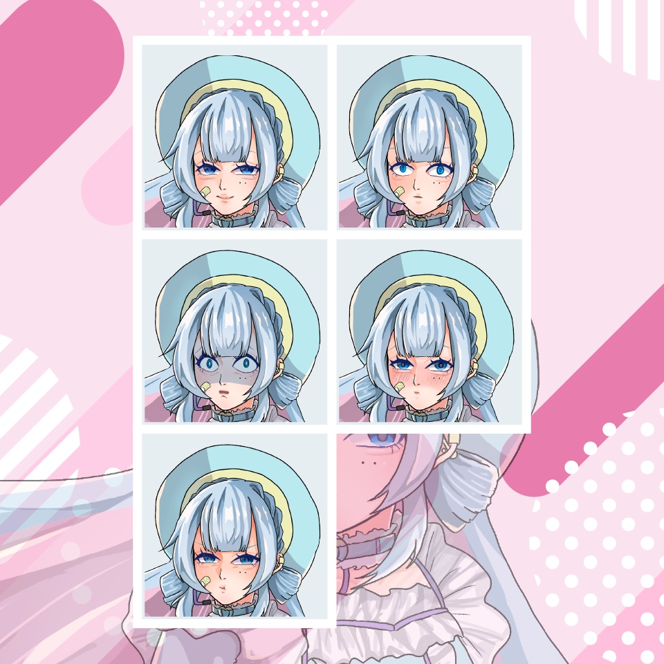 【TRPG立ち絵】ゆめかわアイドル|NPC|現代・日常