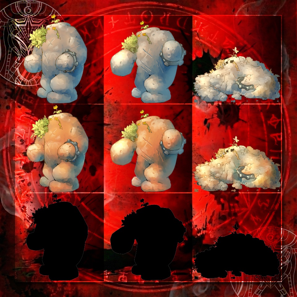 立ち絵素材「ゴーレム」