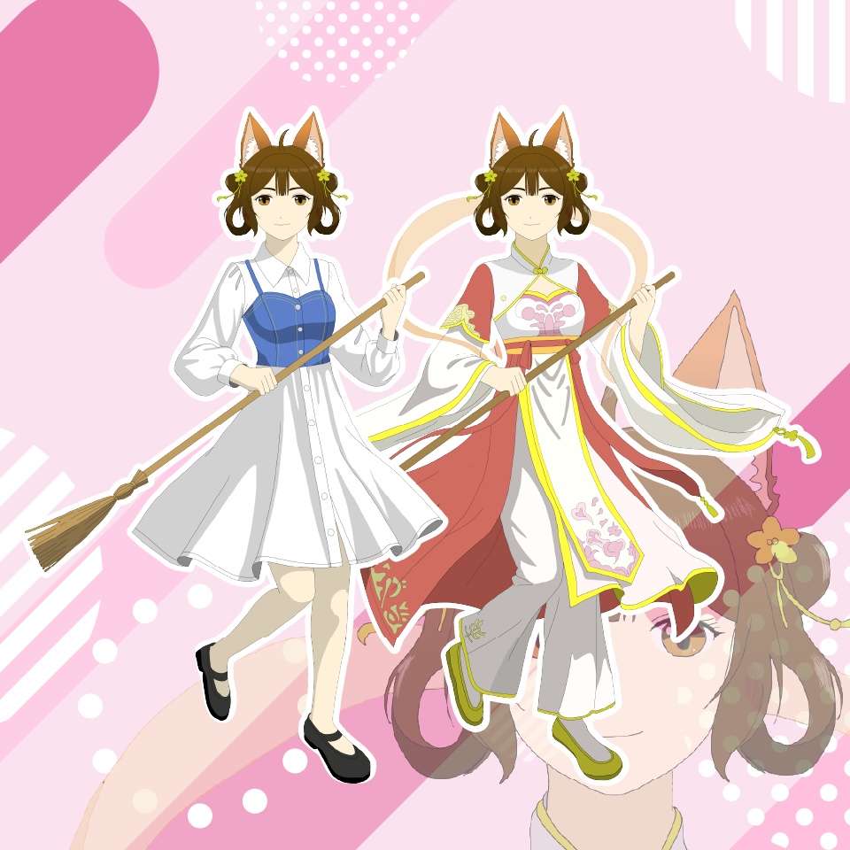 【TRPG立ち絵】猫耳仙女|NPC|ファンタジー・日常