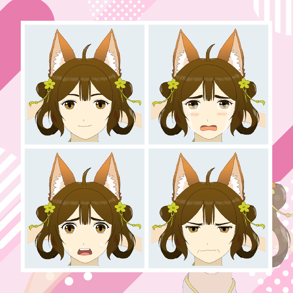 【TRPG立ち絵】猫耳仙女|NPC|ファンタジー・日常