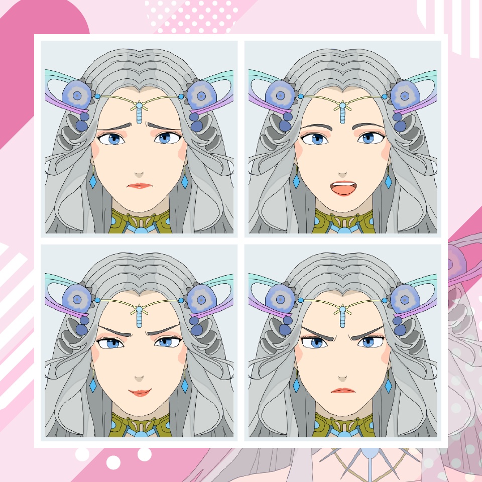 【TRPG立ち絵】占い師|NPC|ファンタジー・日常