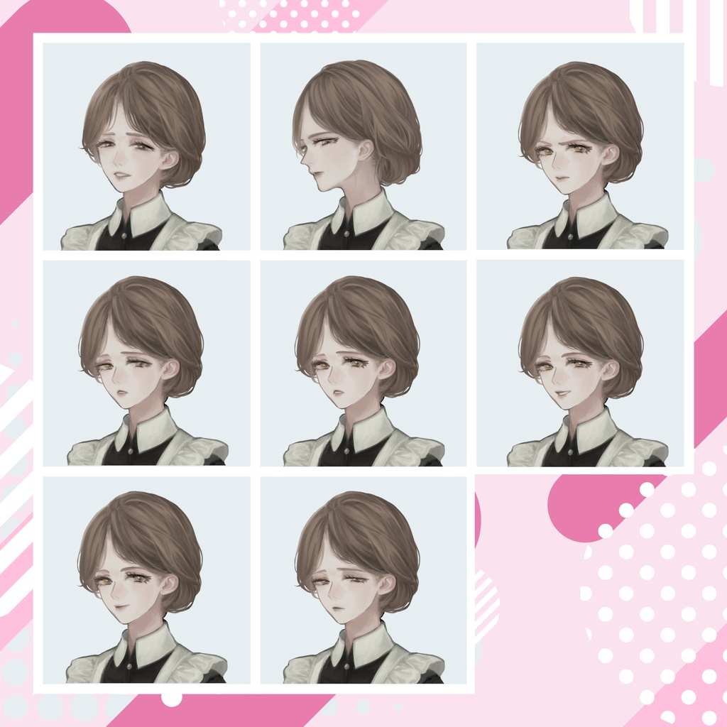 【TRPG立ち絵】ハウスメイド|NPC|現代・日常