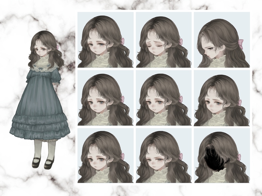 【TRPG立ち絵】屋敷にいそうな人シリーズ|NPC|現代・日常