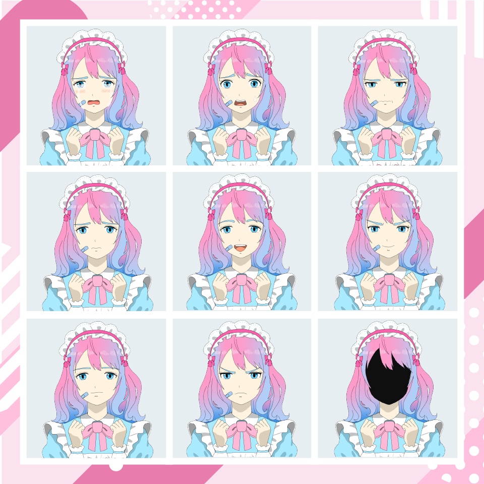 【TRPG立ち絵】ゆめかわ × アイドル|NPC|ファンタジー・日常