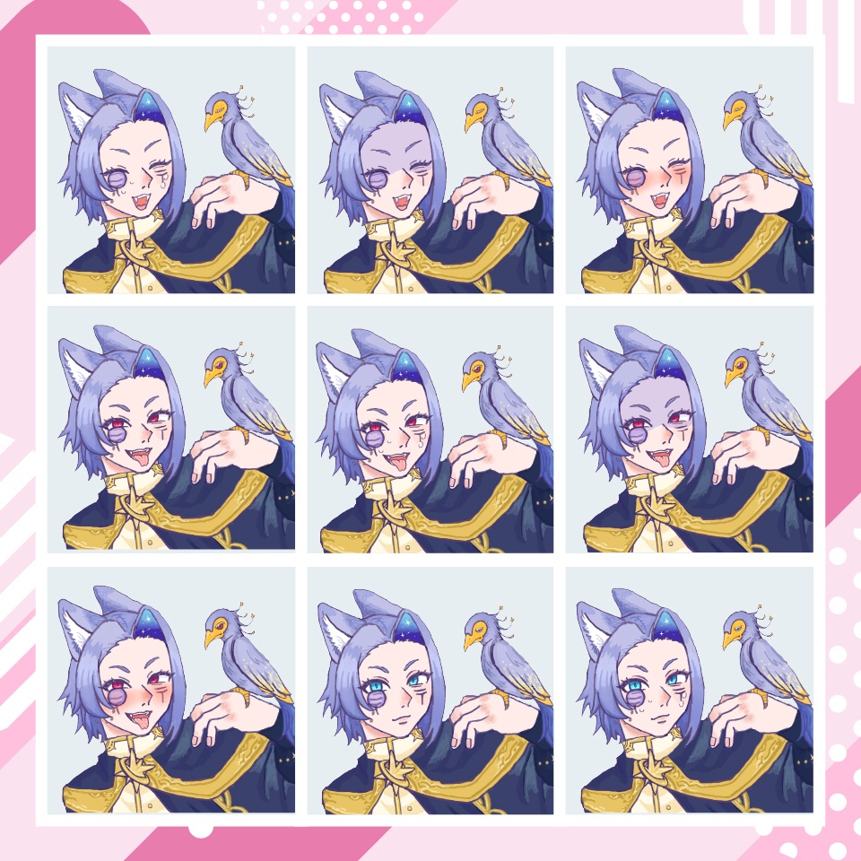 【TRPG立ち絵】ケモミミ魔法使い|NPC|ファンタジー・日常