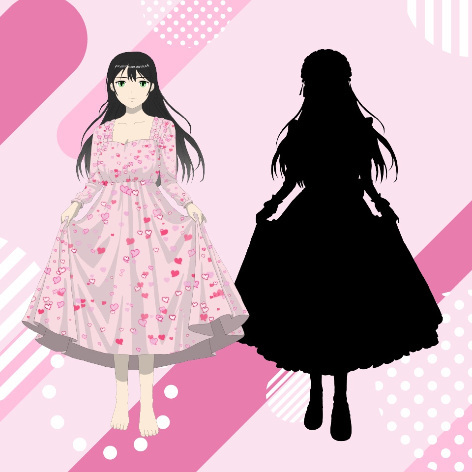 【TRPG立ち絵】クラシカルメイド|NPC|ファンタジー・日常