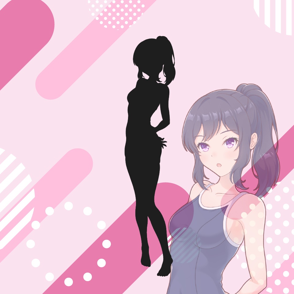【TRPG立ち絵】水泳部女子|NPC|現代・日常