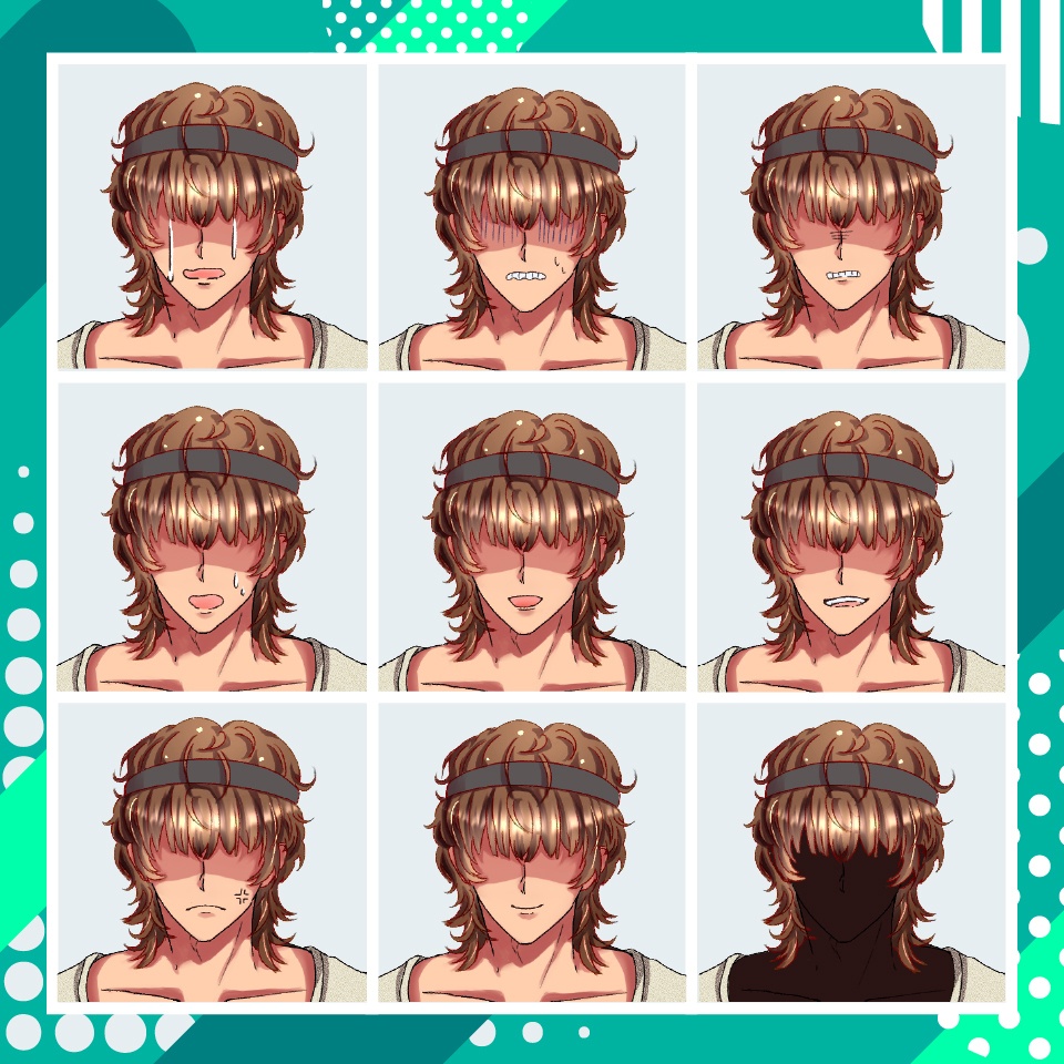 【TRPG立ち絵】自然派男性|NPC|ファンタジー・日常