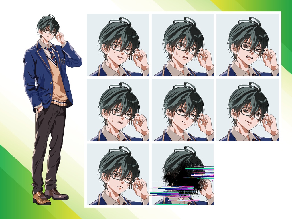 【TRPG立ち絵】高校生男子シリーズ|NPC|現代・日常