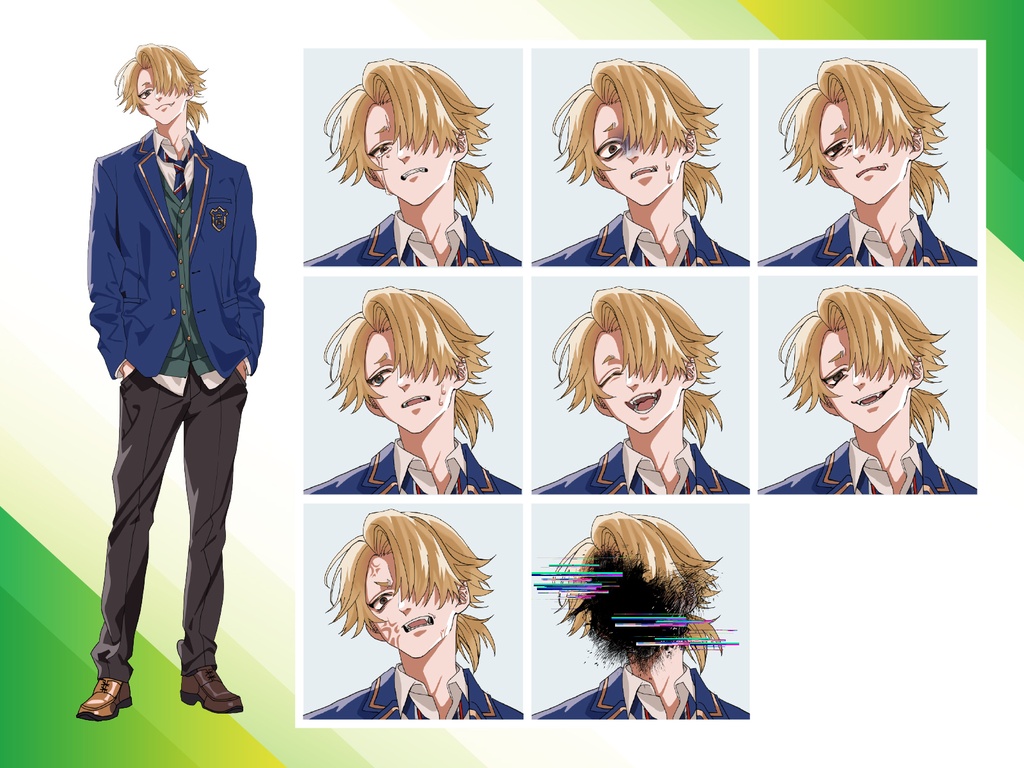 【TRPG立ち絵】高校生男子シリーズ|NPC|現代・日常