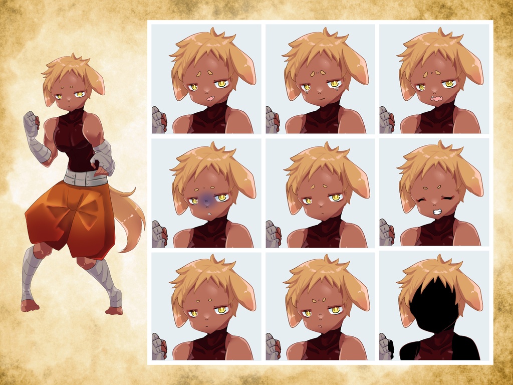【TRPG立ち絵】冒険者一行シリーズ|NPC|ファンタジー・日常