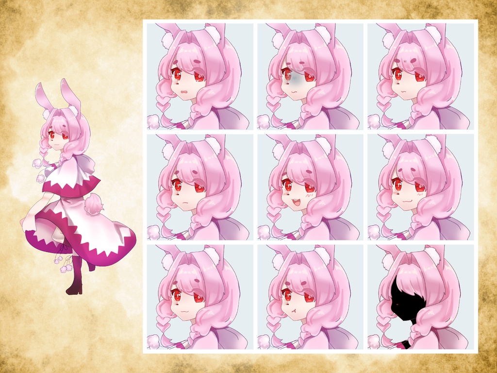 【TRPG立ち絵】冒険者一行シリーズ|NPC|ファンタジー・日常
