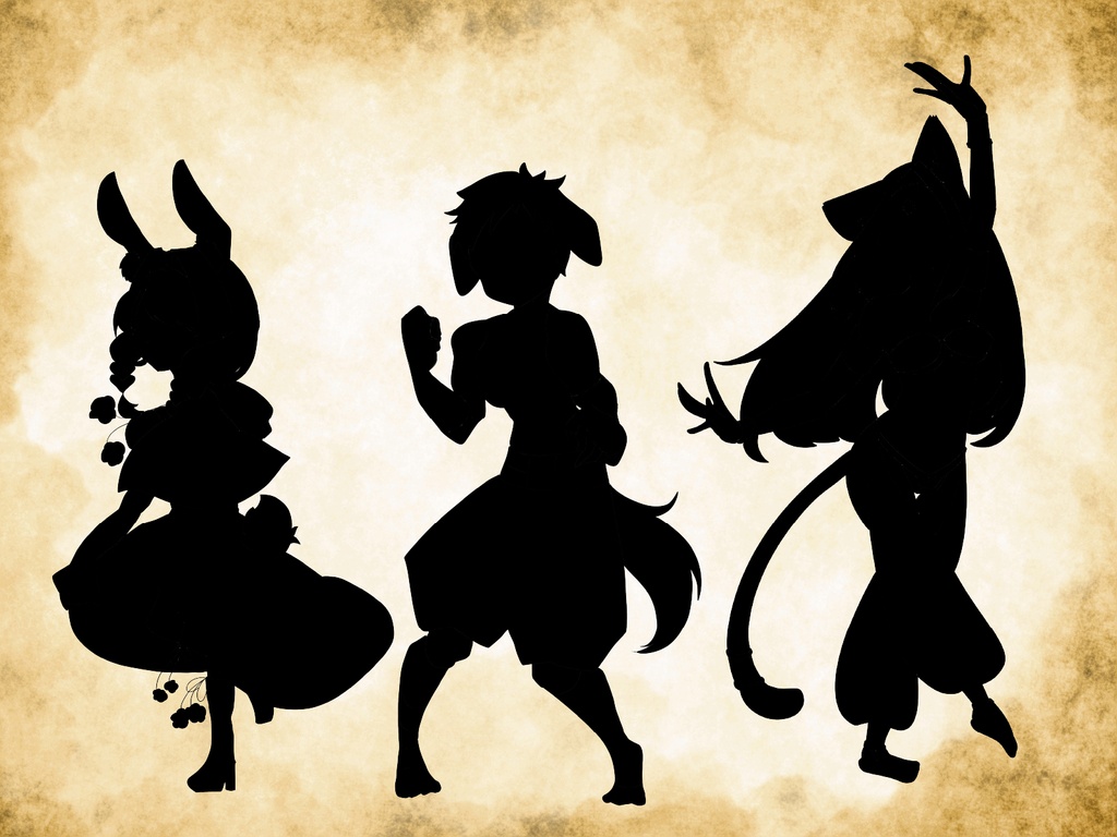 【TRPG立ち絵】冒険者一行シリーズ|NPC|ファンタジー・日常
