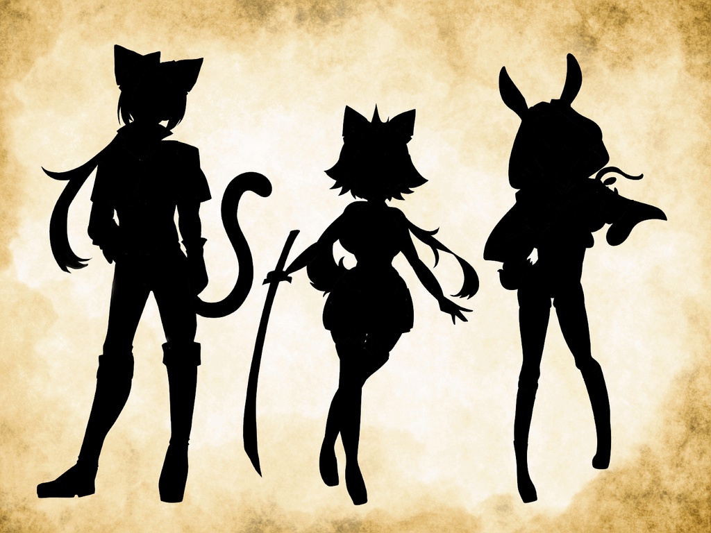 【TRPG立ち絵】冒険者一行シリーズ|NPC|ファンタジー・日常
