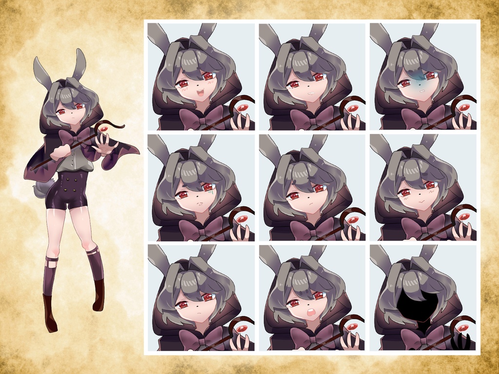 【TRPG立ち絵】冒険者一行シリーズ|NPC|ファンタジー・日常