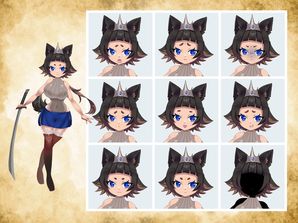 【TRPG立ち絵】冒険者一行シリーズ|NPC|ファンタジー・日常