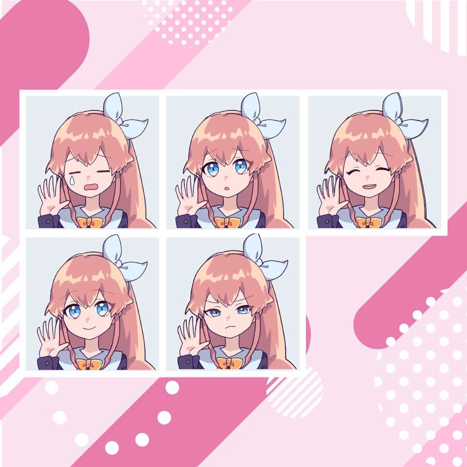 【TRPG立ち絵】ガーリーな女の子|NPC|現代・日常