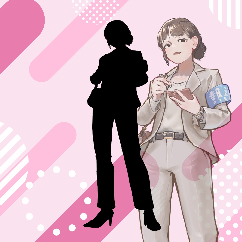 【TRPG立ち絵】マスコミの記者|NPC|現代・日常