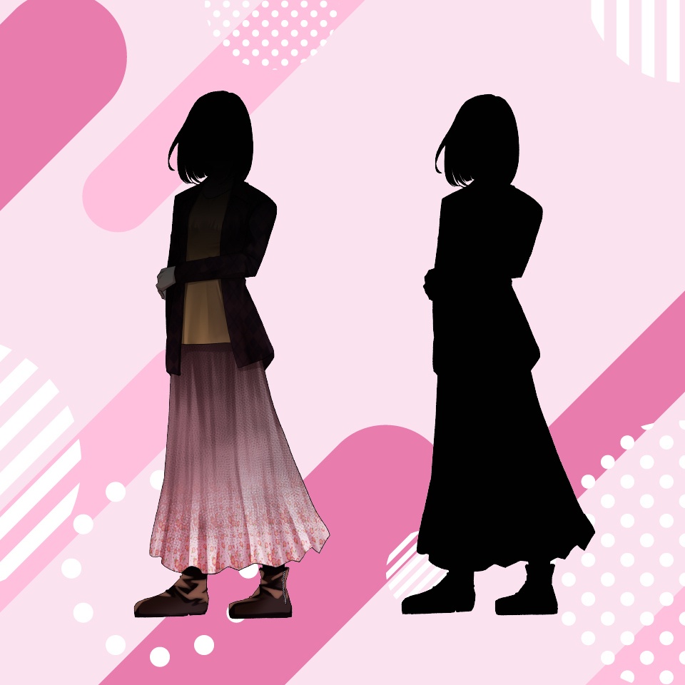 【TRPG立ち絵】おしとやかな女性|NPC|現代・日常